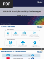 MPLS-TP Principles and Key Technologies