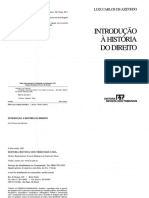 Cap[1] - Introdução à História Do Direito - Luiz Carlos de Azevedo (2005)