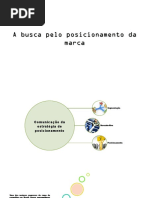 A Busca Pelo Posicionamento Da Marca