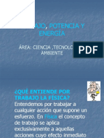 Diapositiva de Trabajo, Potencia y Energía