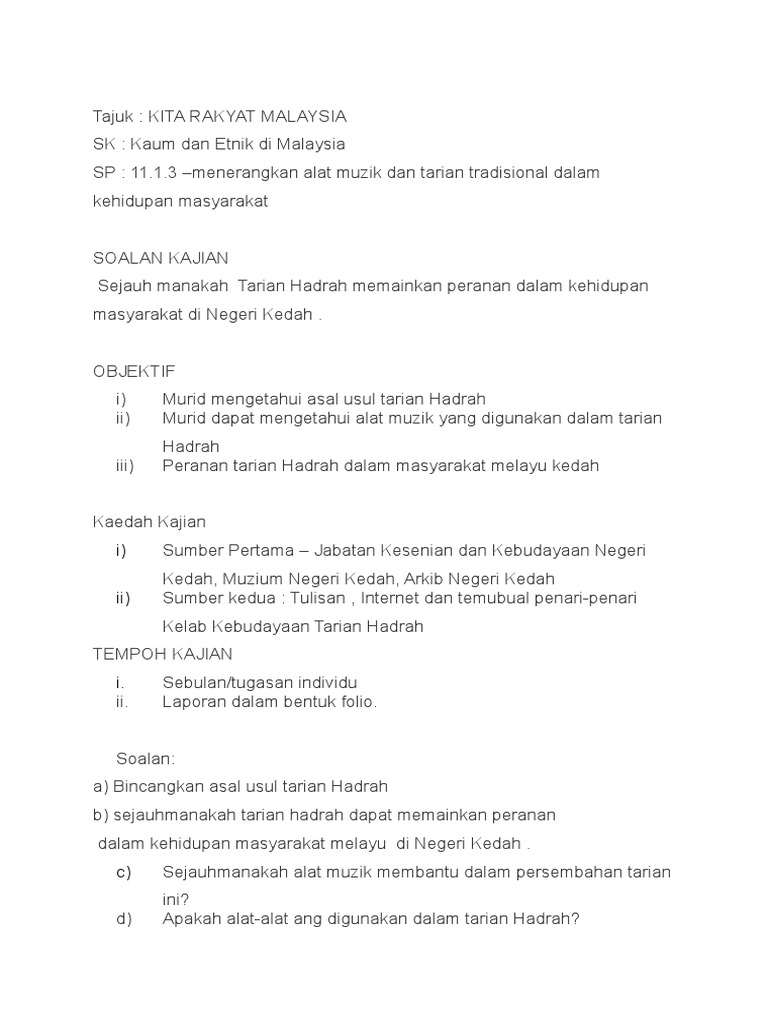 Kajian Kes Kumpulan 3 Pdf