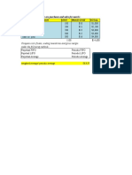 Inventory Calculation 