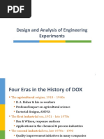 Design and Analysis of Engineering Experiments