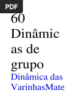60 Dinâmicas de Grupo