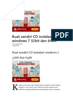 #Buat Sendiri CD Instalasi Windows 7 32bit Dan 64bit