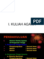 1. Kuliah Agama