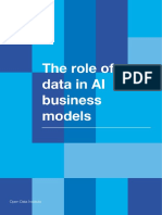 The Role of Data in AI Business Models
