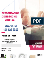 Presentacion Negocios Virtual Sabado