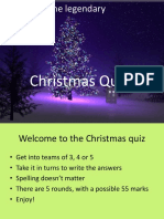 2017 Christmas Quiz