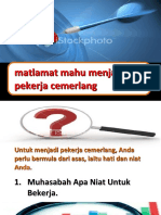 Motivasi Pekerja Cemerlang