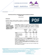 Seria Investitii Constructii in Anul 2017