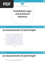 Statistical Thinking in Python I: Probabilistic Logic and Statistical Inference