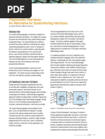 Polymorphic Interfaces An Alternative For Systemverilog Interfaces