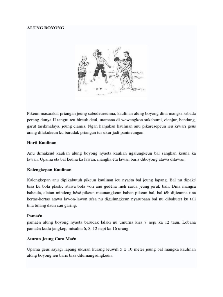 Alung Boyong | PDF