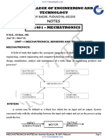 ME2401 Mechatronics Notes.pdf