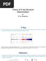 Theory of X-Ray Structure Determination