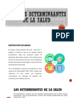 Factores Determinantes de La Salud