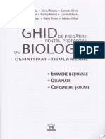 Ghid de Pregatire Pentru Profesorii de Biologie. Definitivat. Titularizare - Traian Saitan, Silvia Olteanu