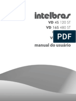 Manual - Do - Usuário - VD 4S 120 ST - Gravador Digital de Vídeo (DVR) - Português