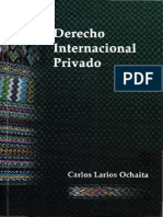 Carlos Larios Ochaita - Derecho Internacional Privado