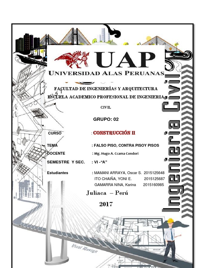 Trabajo Final-pisos_contrapiso 1 | Loseta | Pinturas