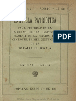 Cartilla Patriotica 1919