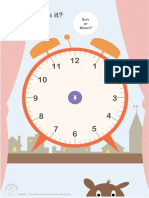 Clock File Folder A4