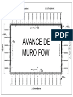 Plano de Perforación de Pilotes