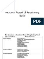 Microbial Aspect of Respiratory Track