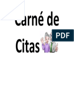 Carné de Citas