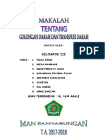 Makalah Tentang Golongan Darah Dan Transfusi Darah