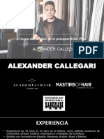 Presentación de Alexander Callegari