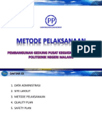 Metode Pelaksanaan Gedung