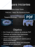 PHP para Iniciantes Mario Araujo Xavier