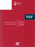 Xavier Zubiri-Inteligência e Realidade-Editora É Realizações (2011) PDF