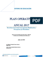 Diplan Diplan Inciso5 2017 Version1 Plan Operativo Anual 2017-2019