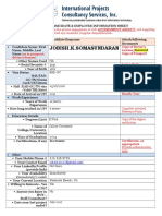 Candidate & Employer Info Sheet