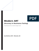 Modern ART (Accuracy in Resistance Testing