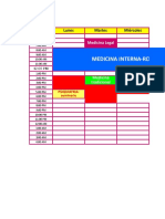 Medicina Interna-Rotaciones: Lunes Martes Miércoles