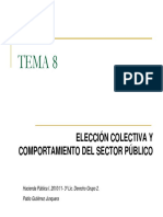 Elección Colectiva y Comportamiento Del Sector Público
