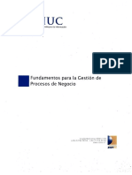 Gestión de Procesos de Negocio BPM (CETIUC) PDF