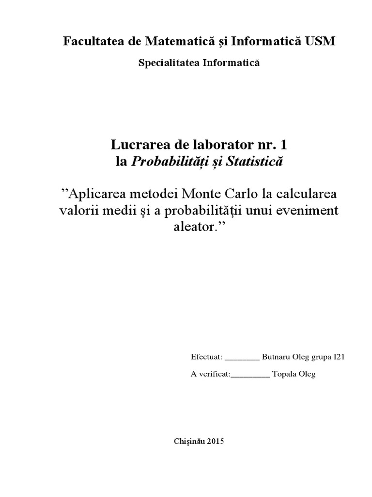 Probabil 1 | PDF
