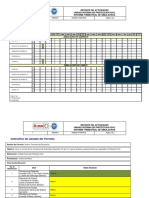 Informe Trimestral de Simulacros