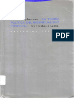 Macpherson, C. B. - La Teoría Política Del Individualismo Posesivo.pdf