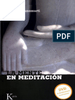 Krishnamurti Jiddu - La Mente en Meditacion PDF