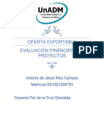 Evaluación Financiera de Proyectos