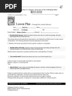 Lesson Plan: - Crossing Over Activity (Meiosis)