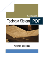 Teologia Sistematica - Vol I - Bibliologia