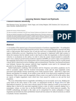 SPE-174898-MS How Big Is Too Big? Assessing Seismic Hazard and Hydraulic Fracture-Induced Seismicity