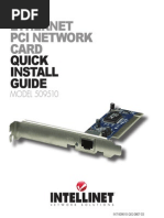 Quick Install Guide: Model 509510